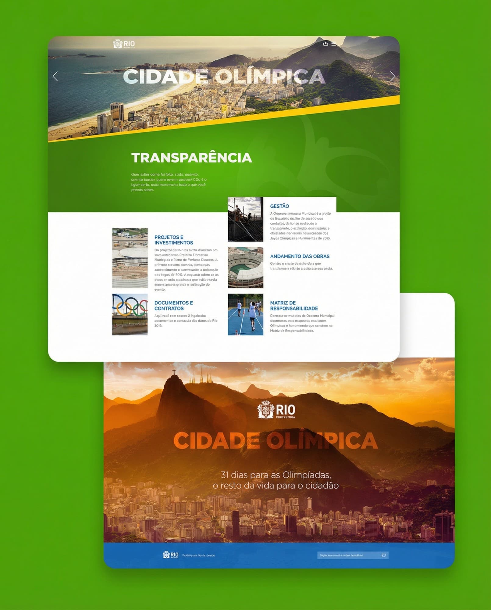 Rio Olympics, 2 works