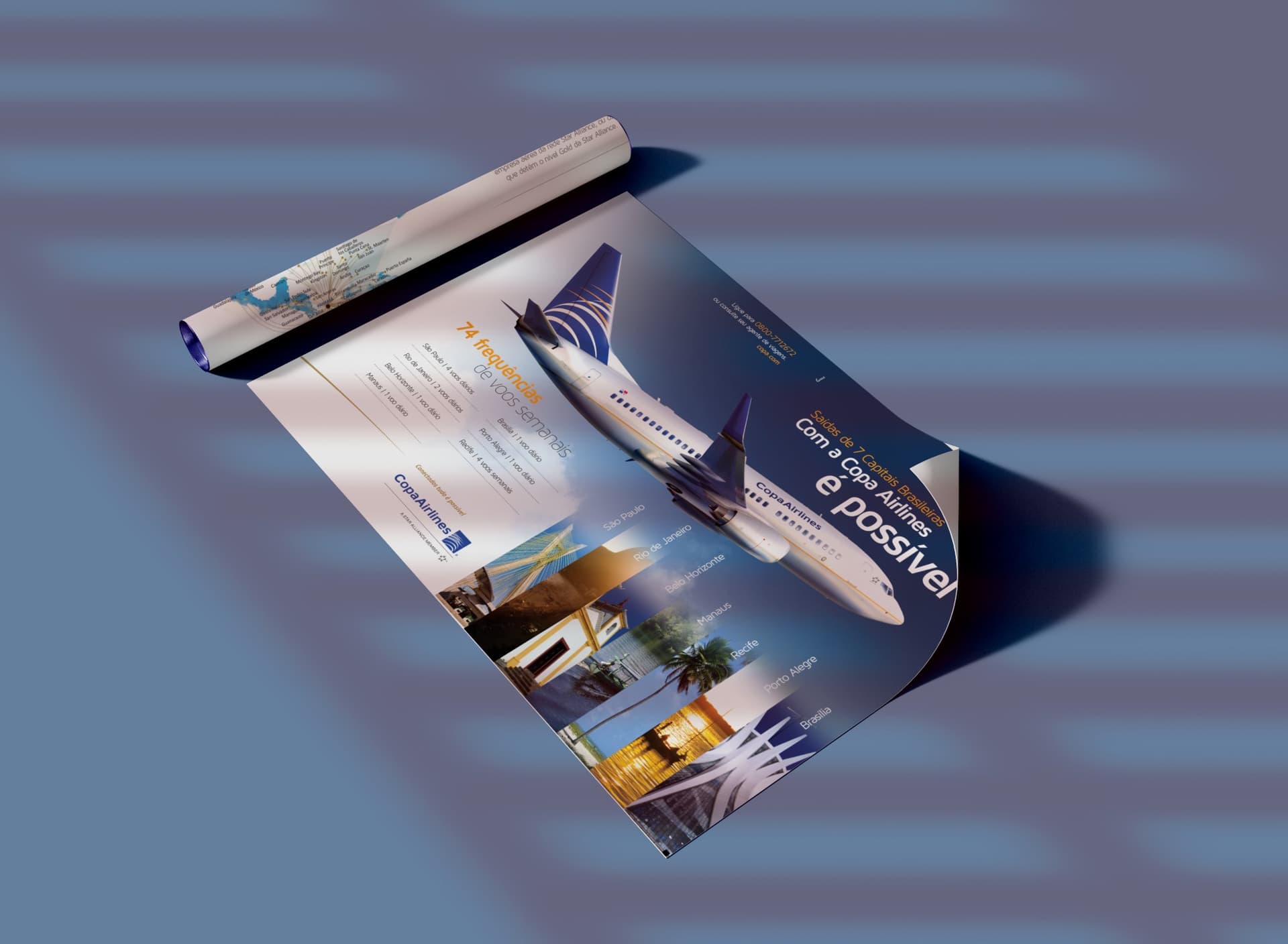 Copa Airlines, 7 works
